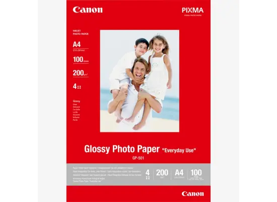 Canon GP-501 Glossy Photo Paper A4 - 100 Sheets