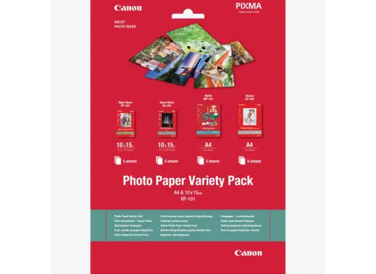 0775B079_Canon-VP-101-Photo-Paper-Variety-Pack-4x6-and-A4_1-550x400-1.webp Canon VP-101 Photo Paper Variety Pack 4x6” and A4 - 20 Sheets