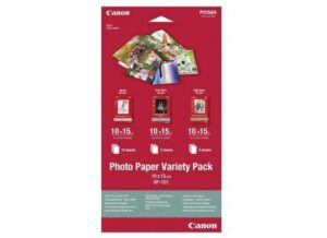 0775b078aa_1-550x400-1.jpg Canon VP-101 Photo Paper Variety Pack 4x6” 20 Sheets
