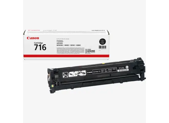 Canon 716BK Black Toner Cartridge