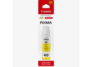 3402C001_INK-GI-40-Y_01-550x400-1.webp Canon GI-40 Y, High Yield, Ink Bottle, Yellow