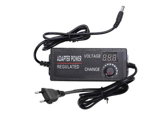 Universal Adjustable BSK-602 24V-3AM 3V AC To DC With Display Screen Voltage Regulated Power Adapter