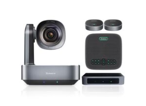 4K-VA612-EX-550x400-1.jpg Tenveo VA612-EX Video 4K 12x Optical Zoom PTZ Camera with Bluetooth Speakerphone Office Equipment Conference System