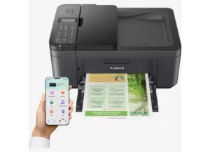 5072C042_PIXMA-TR4645_03-550x400-1.webp Canon PIXMA TR4645 Wireless Color All-in-One Inkjet Photo Printer, Black