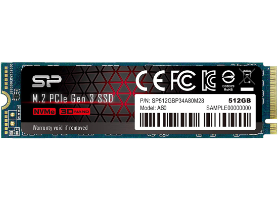512-a60-550x400-1.png Silicon Power 512GB PCIe Gen3×4 P34A60 NVME
