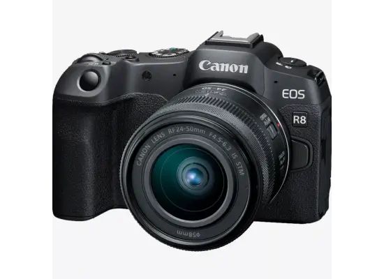5803C018_EOS-R8_08-550x400-1.webp Canon EOS R8 Mirrorless Camera + RF 24-50mm F4.5-6.3 IS STM Lens