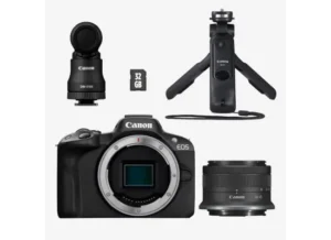 5811C037_EOS20R50_01-550x400-1.webp Canon EOS R50 Mirrorless Camera Content Creator Kit, Black