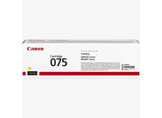 Canon 075 Yellow Toner Cartridge