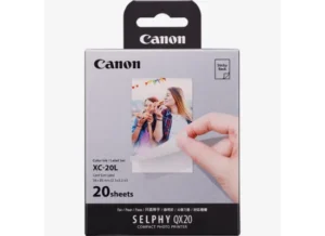 6755C002_XC-20L_01-550x400-1.webp Canon XC-20L Ink/Paper Set, 54 x 85 mm, 20 Prints