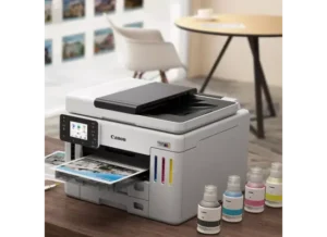 Canon MAXIFY GX7140 Wireless All-in-one Refillable MegaTank Inkjet Printer
