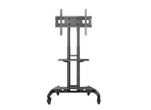 AVA1500-70-1P-550x400-1.jpg NB North Bayou AVA1500-60-1P 32" to 75" Standing Mobile TV Cart Bracket