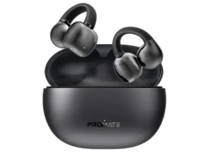 Promate AirClip AudioFit™ Open Ear Clip On TWS Earbuds w/ IntelliTouch