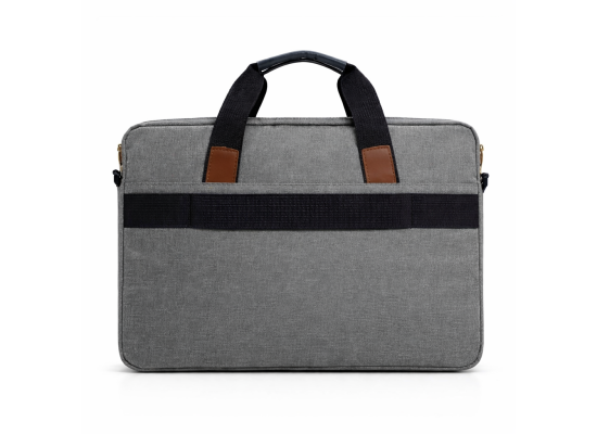 BAG-B005-14-88-550x400-1.png OKADE B005 14 Inch Briefcase Laptop Bag -Grey