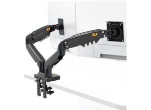 BRACKET-F160-550x400-1.jpg NB North Bayou F160 17"- 27" Adjustable Dual Monitor Mount Gas Spring Desk Arm 2-9kg