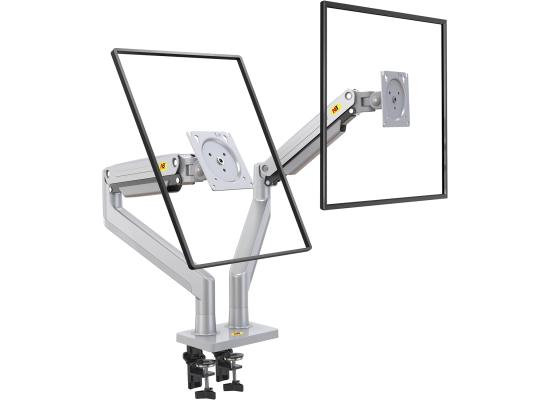BRACKET-G32-550x400-1.jpg NB North Bayou G32 22" to 32" Adjustable Dual Monitor Stand Gas-Spring Desk Mount (2-15kgs)