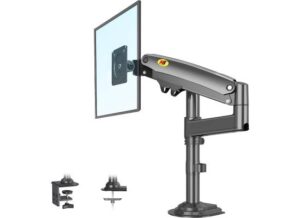 NB North Bayou H100 17" to 30" Adjustable Universal Monitor Arm Gas-Spring Desk Mount