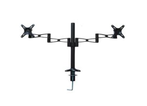 Desk Dual Screen Mount Stand Extendable Arm Monitor