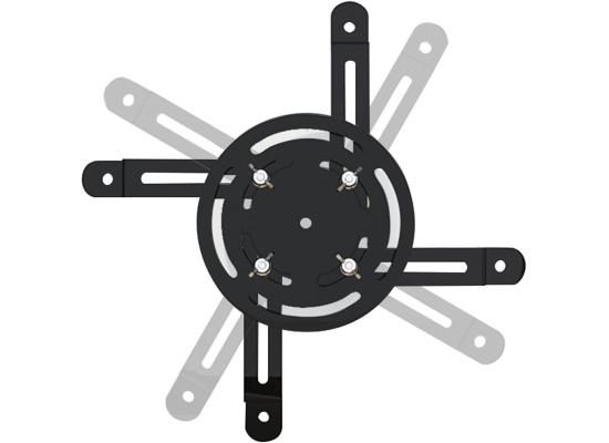 BRACKET-YT303-550x400-1.jpg Heavy Duty Projector Stand with 4 Legs for YT301 YT302 Projector Bracket