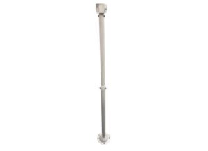 Aluminum Alloy Adjustable Ceiling Camera Bracket from 60cm to 120cm -White