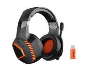 Meetion BTH014 2.4G Wireless Bluetooth & Wired Gaming Headset -Black
