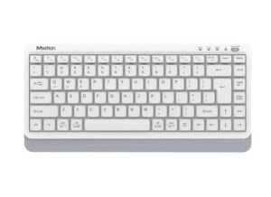 BTK500-wh-2-550x400-1.jpg Meetion BTK500 Streamlined Dual-Mode Compact Wireless Keyboard -White
