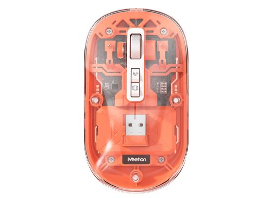 BTM005-org-3-550x400-1.jpg Meetion BTM005 Dual Mode 2.4G Bluetooth & Wireless Mouse -Orange