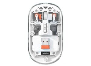 Meetion BTM005 Dual Mode 2.4G Bluetooth & Wireless Mouse -White