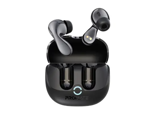 BatonBlackEcom_1_800x-550x400-1.webp promate Baton High-Definition Hybrid ANC TWS Earbuds with IntelliTouch