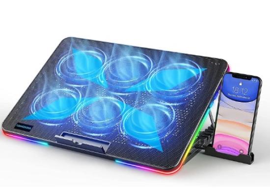COOLER-X8-550x400-1.jpg X8 12" to 17" RGB 6 Fan Gaming Cooling Pad
