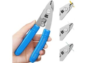 Fiber Optical Cable Stripper Cutter Wire Plier