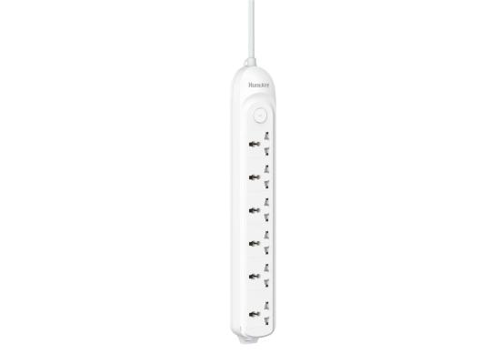 DMA601-550x400-1.jpg Huntkey DMA601 6 Port Child Protective Shutter Power Strip MK Plug 3M