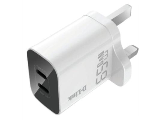 DPC-652-9-550x400-1.jpg D-Link DPC-652/E 65W Dual USB Wall Charger
