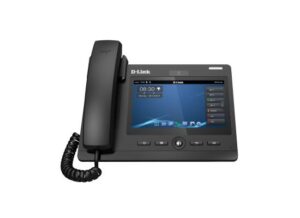 D-Link DPH-860S Video SIP Business PoE IP Phone with 7” Multi Touch Screen