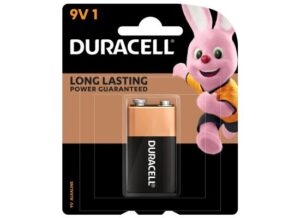 DURACELL Long Lasting 9V Alkaline Battery