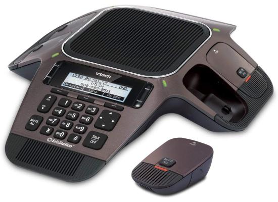DVCS754-550x400-1.jpg D-Link-Vtech DVCS754 ErisStation SIP Conference Phone with 4 Wireless Microphones
