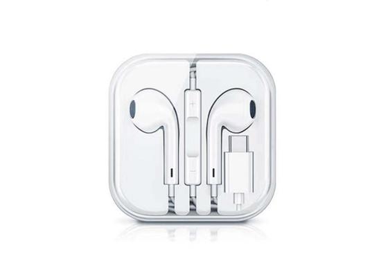 Iphone Type-C Wired Earphones -White