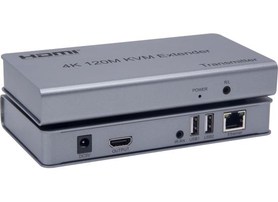EXT-HD-120M-USB-550x400-1.jpg 4K 120M HDMI KVM extender with Transmitter and Receiver