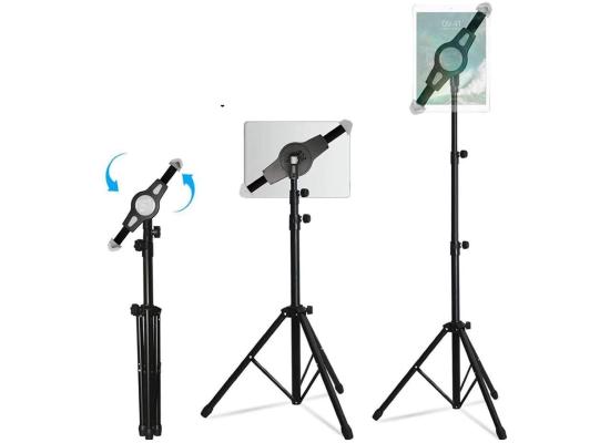 F51-550x400-1.jpg Tripod Mount Floor Stand Multi-direction for iPad , Kindle HD, Samsung