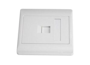 1 Port RJ45 Cat5e Face Plate Wall Socket