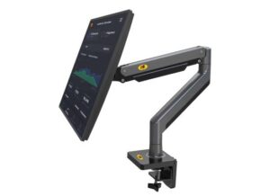 North Bayou G45 Full Motion Swivel Monitor Mount with Gas Spring for 27”-40” Monitors- Black