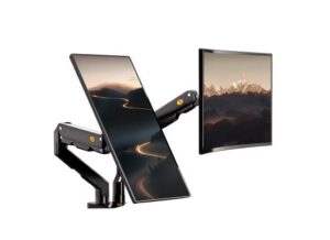 NB North Bayou G55 27″-34″ Dual Monitor Desk Mount TV Bracket