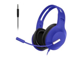 Gaming Headset GM2002 with Microphone for PS4, PC & Mobile Phone -Blue