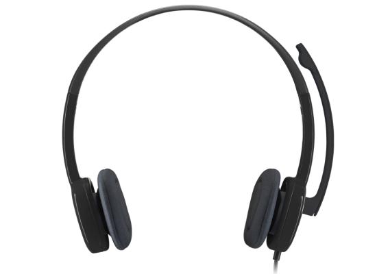 H151-550x400-1.jpg Logitech H151 Stereo Headset w/ Mic 3.5mm Audio Jack
