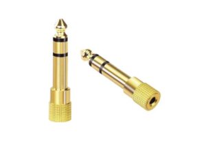 HAING HI-1042-MFA 6.5mm Jack Female to 3.5mm Jack Female Audio Adapter