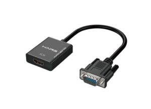 HAING HI-2004-VHAU High Quality VGA to HDMI with Audio Adapter