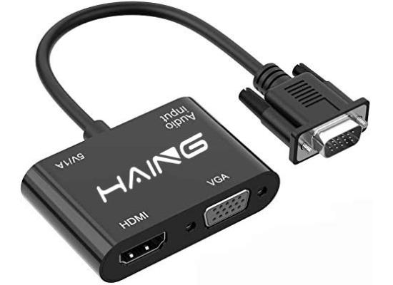 HI-2010-1-550x400-1.jpg HAING 2 IN 1 VGA to HDMI+VGA Adapter with Audio
