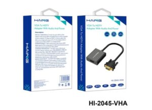 HAING HI-2045-VHA VGA To HDMI Adapter With Audio And Power
