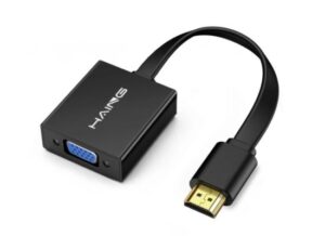 HAING HI-2046-HVA HDMI to VGA Adapter With Audio And Power