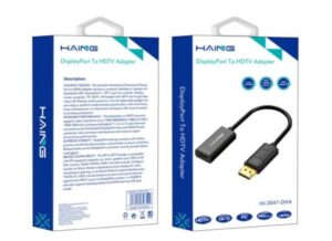 HAING HI-2047-DHA Display Port To HDMI Adapter