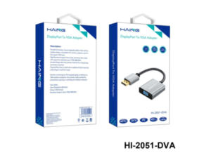 HAING HI-2051-DVA DisplayPort To VGA Adapter